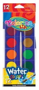 Barvy vodové Colorino 12 barev