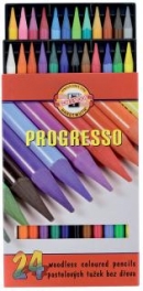 Pastelky Progresso Koh-i-noor 8758/24 v papírové krabičce