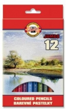 Pastelky Koh-i-noor Jumbo 3372/12 Omega silné