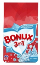 Prášek na praní BONUX 1,5 kg bílé prádlo