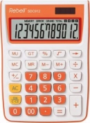 Kalkulačka Rebell SDC912 OR stolní / 12 míst oranžová