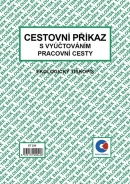 Cestovní příkaz s vyúčtováním A5 (oboustranný) eko